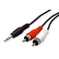 3.5mm 2x RCA Cable 10 m