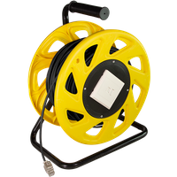 LogiLink Cat.7 Mobile Cable Reel S/FTP. TPE. 60 m