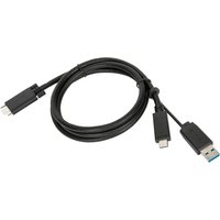 Targus ACC1135GLX USB cable USB 3.2 Gen 1 (3.1 Gen 1) 1.8 m USB C Blac