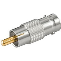 Microconnect BNCRCAADAPTOR cable gender changer RCA BNC Silver