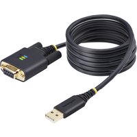 StarTech.com 6.6ft (2m) USB to Null Modem Serial Adapter Cable. COM Re