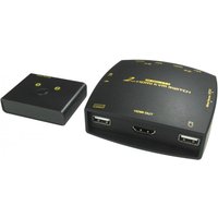 Cables Direct 2 PORT HDMI/USB/AUDIO MINI KVM