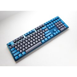 Ducky One3 Daybreak Keyboard Gaming Usb Uk English Blue. Grey. Yellow