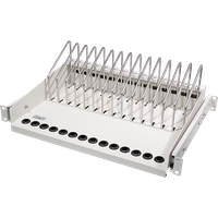 LogiLink 19" Sliding shelf for notebooks. tablets and smartphones