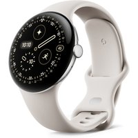 Google Pixel Watch 4 AMOLED 45 mm Digital Touchscreen Silver Wi-Fi GPS