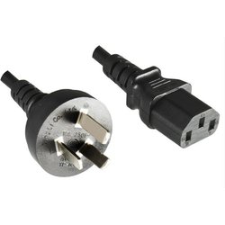 Microconnect PE150418 Power Cable Black 1.8 M Power Plug Type I C13 Co