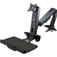 StarTech.com Sit Stand Monitor Arm - Desk Mount Adjustable Sit-Stand W