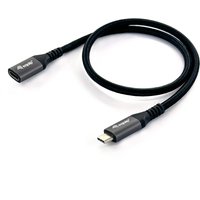 Equip USB 3.2 Gen 2 C to C Extension Cable. M/F. 0.5m. 4K/60Hz. 10Gbps