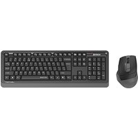 A4Tech Fstyler FGS1035Q keyboard Mouse included Office RF Wireless Bla