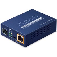 PLANET 1-Port 100/1000X SFP to network media converter Blue