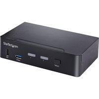 StarTech.com 2-Port USB-C KVM Switch. Single 4K 60Hz DisplayPort Monit
