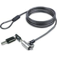 StarTech.com Nano Laptop Cable Lock. 6.6ft (2m). Anti-Theft Keyed Lock