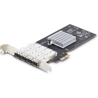 StarTech.com 4-Port GbE SFP Network Card. PCIe 2.0 x2 (x4. x8. x16 Com