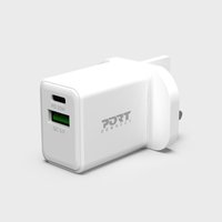 Port Designs 900069-UK mobile device charger White Indoor
