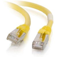 Mercodan 371915100 networking cable Yellow 10 m Cat6a S/FTP (S-STP)