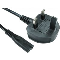 Cables Direct RB-298WH power cable Black 2 m C7 coupler