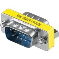 Microconnect MOD99 cable gender changer DB9 Blue
