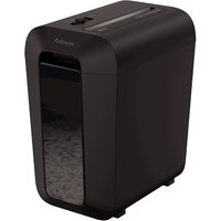 Fellowes LX65 paper shredder Cross shredding 4 cm Black