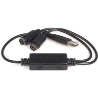 USB to PS 2 Adapter Keyboard Mouse