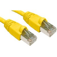 Cables Direct Cat6. 20m. FTP networking cable Yellow F/UTP (FTP)