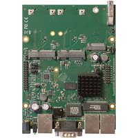 Mikrotik RBM33G wired router Black. Green. Grey