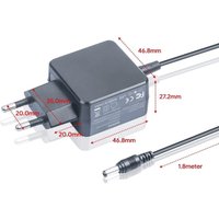 CoreParts MBA1397 power adapter/inverter Indoor 10 W Black