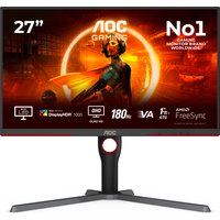 AOC G3 Q27G3XMN/BK computer monitor 68.6 cm (27") 2560 x 1440 pixels 2K Ultra HD LED Black Red