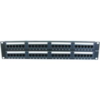 Cables Direct 48 Port Cat6 Patch Panel 2U