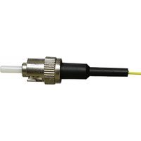 Cablenet 1m OS2 9/125 ST Pigtail Yellow Fibre Pigtail 900um