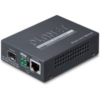 PLANET 802.3at PoE+ PD network media converter 2000 Mbit/s Black