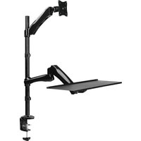 LogiLink BP0030 monitor mount / stand 68.6 cm (27") Desk Black