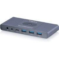 Digitus USB-C 3.0 HDMI KVM switch. 2-port. 4K60Hz. Core Line