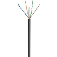 Microconnect KAB023-100 networking cable Black 100 m Cat6 U/UTP (UTP)