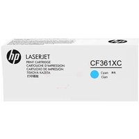 HP CF361XC/508X Toner cartridge cyan Contract. 9.5K pages ISO/IEC 1979