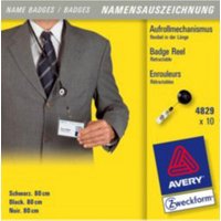 Avery 4829 identity badge/badge holder 10 pc(s)
