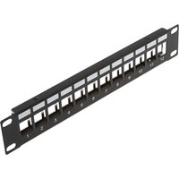 1u 10inch 12 Port Keystone Patch Panel