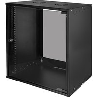 LogiLink W12C55B rack cabinet 12U Wall mounted rack Black