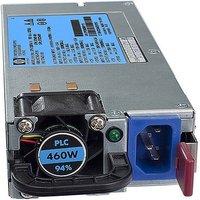 HPE 660184-001 power supply unit 460 W 1U Black. Silver