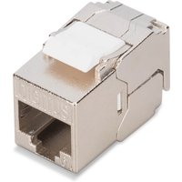 CAT 6A compact keystone module. shielded. tool free mounting c