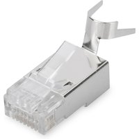 Digitus CAT 6A modular plug for round cable. shielded. 100 pcs.