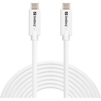 Sandberg USB-C>C USB 3.2 Gen2 100W. 5m