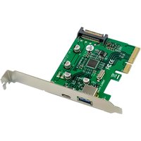Microconnect MC-PCIE-ASM1142-CA interface cards/adapter Internal USB 3