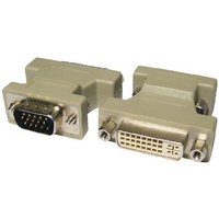 Cables Direct DVI-A - HD15 m/f Beige