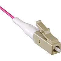 Cablenet 1m OM4 50/125 LC Pigtail Erika Violet Fibre Pigtail 900um