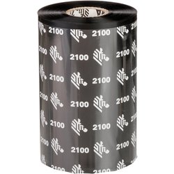Zebra 2100 Wax thermal ribbon 450 m Black