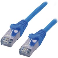 MCL FTP6-0.5M/B networking cable Blue Cat6 F/UTP (FTP)