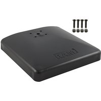 RAM Mounts Weighted Composite Square Platform Base with AMPS Hole Patt