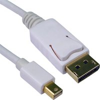 1m DisplayPort 1.2 Male Mini DisplayPort Male