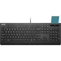 Lenovo Smartcard Wired II keyboard Home/Office USB UK English Black