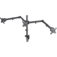 Manhattan Triple Desk Mount for TV & Monitors. For screens: 10&quo